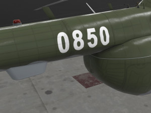mi-17 czech air force Modello 3D