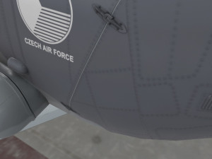 mi-17 czech air force Modello 3D