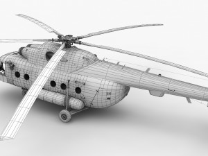 mi-17 czech air force Modello 3D