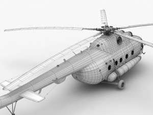 mi-17 czech air force Modello 3D