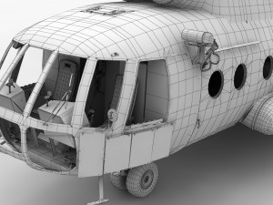 mi-17 czech air force Modello 3D