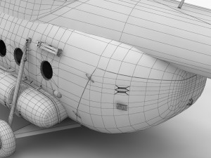 mi-17 czech air force Modello 3D