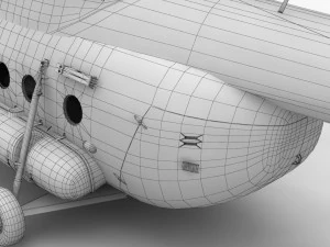 Mi-17 Czech Air Force --236-- 3D Model