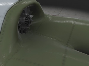 mi-17 czech air force animated 3D Model