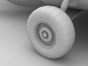 mi-17 czech air force animated 3D Model