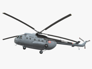 mi-8t india air force 3D Model