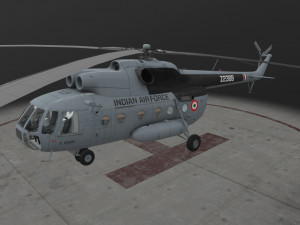 mi-8t india air force 3D Model