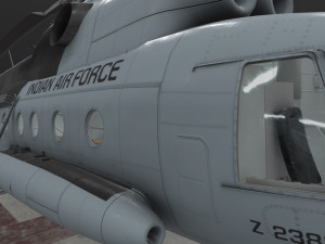 mi-8t india air force 3D Model