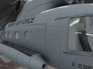 Mi-8T India Air Force --234-- 3D Model