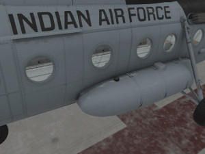 mi-8t india air force 3D Model