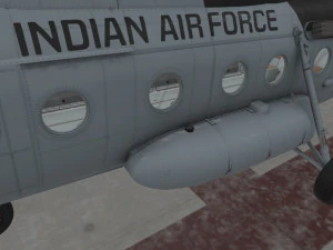 Mi-8T India Air Force --234-- 3D Model