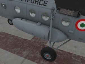 Mi-8T India Air Force --234-- 3D Model