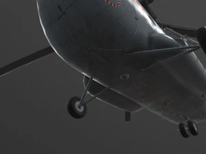 Mi-8T India Air Force --234-- 3D Model