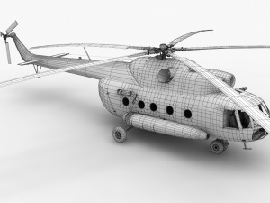 mi-8t india air force 3D Model