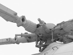 Mi-8T India Air Force --234-- 3D Model