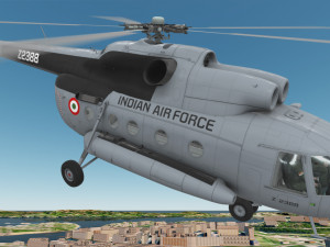 mi-8t india air force animated Modèle 3D