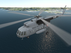 mi-8t india air force animated Modèle 3D