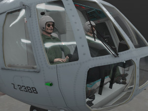 mi-8t india air force animated Modèle 3D