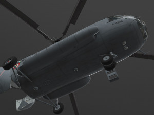 mi-8t india air force animated Modèle 3D
