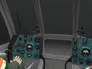 mi-8t india air force animated Modèle 3D