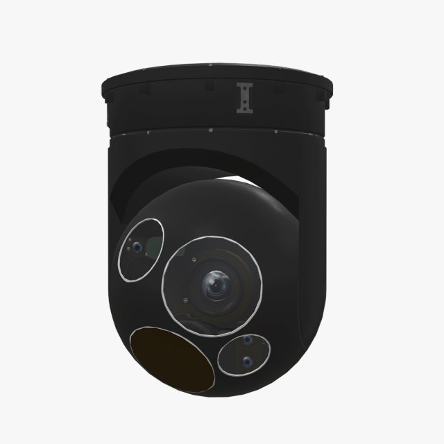 wescam l3 black 3D 모델 .c4d .max .obj .3ds .fbx .stl .blend 