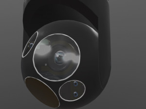 wescam l3 black 3D 모델