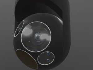 Camera Wescam L3 Black --58-- 3D Model