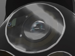 wescam l3 black 3D 모델