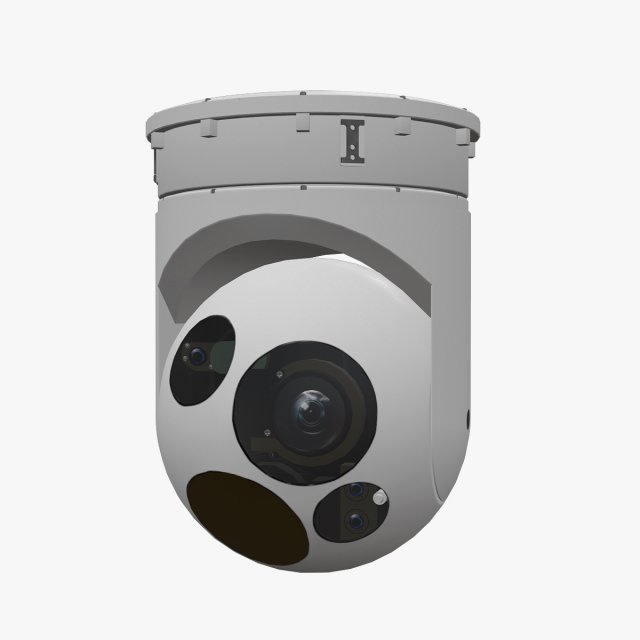 wescam l3 white Modelo 3D .c4d .max .obj .3ds .fbx .stl .blend 