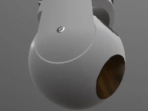 Camera Wescam L3 White --59-- 3D Model