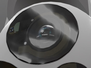 wescam l3 white Modelo 3D