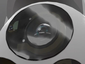 Camera Wescam L3 White --59-- 3D Model