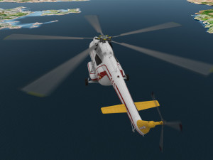 mi-8t poland air force animated Modèle 3D