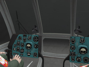 mi-8t poland air force animated Modèle 3D