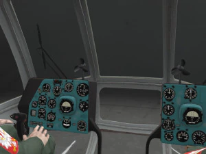 Мі-8т ВПС Польщі анімований 3D Модель