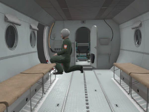 Мі-8т ВПС Польщі анімований 3D Модель