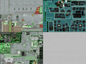 Мі-8т ВПС Польщі анімований 3D Модель