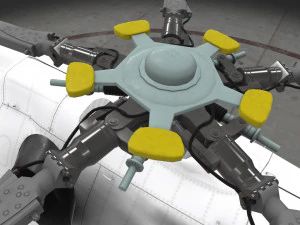 mi-8t poland air force 3D Model