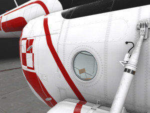 mi-8t poland air force 3D Модель