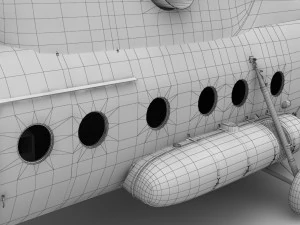 mi-8t poland air force 3D Model