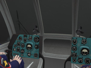 Mi-8amt russian police animated Modelo 3D