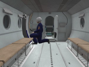 Mi-8amt russian police animated Modelo 3D