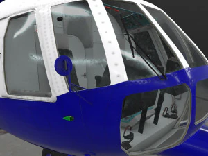 mi-8amt russian police 3D Model