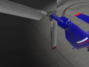 mi-8amt russian police 3D Model