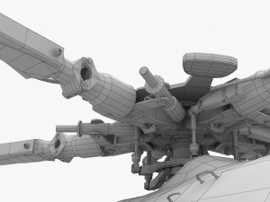 mi-8amt russian police 3D-Modell