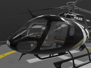 as-350 anaheim police Modelo 3D