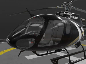 AS-350 Anaheim Police --225-- 3D Model
