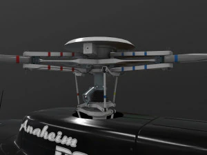 AS-350 Anaheim Police --225-- 3D Model