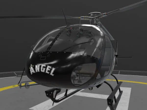 AS-350 Anaheim Police --225-- 3D Model