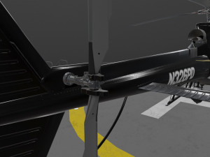 as-350 anaheim police Modelo 3D